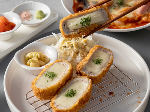 제주 흑돈 치즈롤까스 3개입 450g 