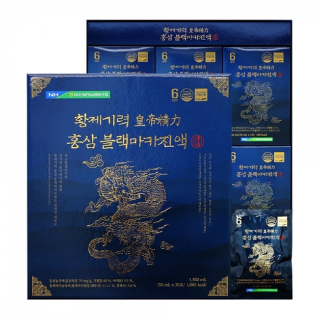 지리산마천농협 황제기력 홍삼 블랙마카진액 50ml x 30포