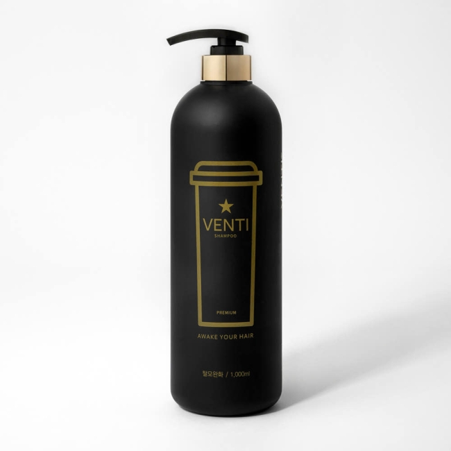 벤티샴푸 탈모 완화 약산성 카페인 샴푸 1000ml