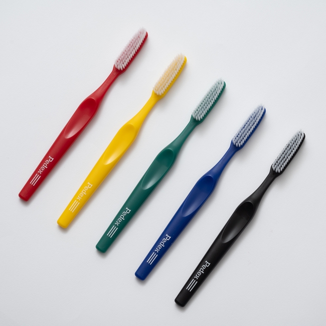 독일 페덱스 엠보싱 초극세모 롱칫솔  5개입(1세트)