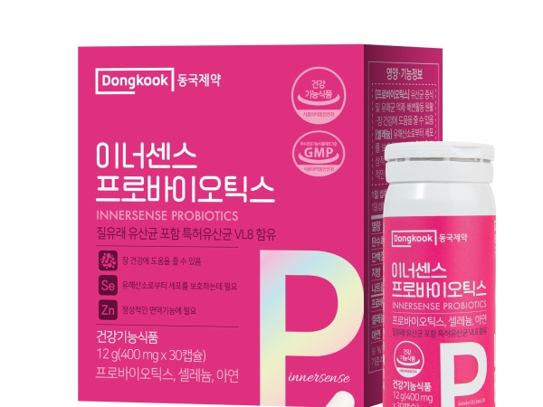 동국제약 이너센스프로바이오틱스 400mg x 30캡슐