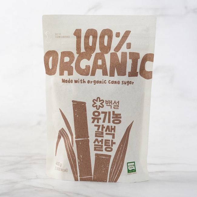 CJ 백설 유기농 갈색 설탕 1kg