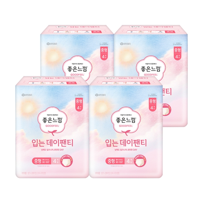 좋은느낌 입는데이팬티 M 4PX4팩