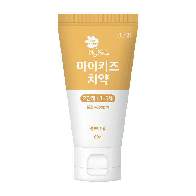 그린핑거 마이키즈 치약 2단계 60g