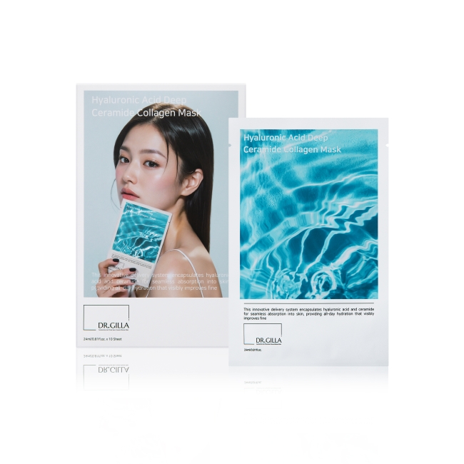 닥터길라 히알루론산 딥 세라마이드 콜라겐 마스크 24ml x10장