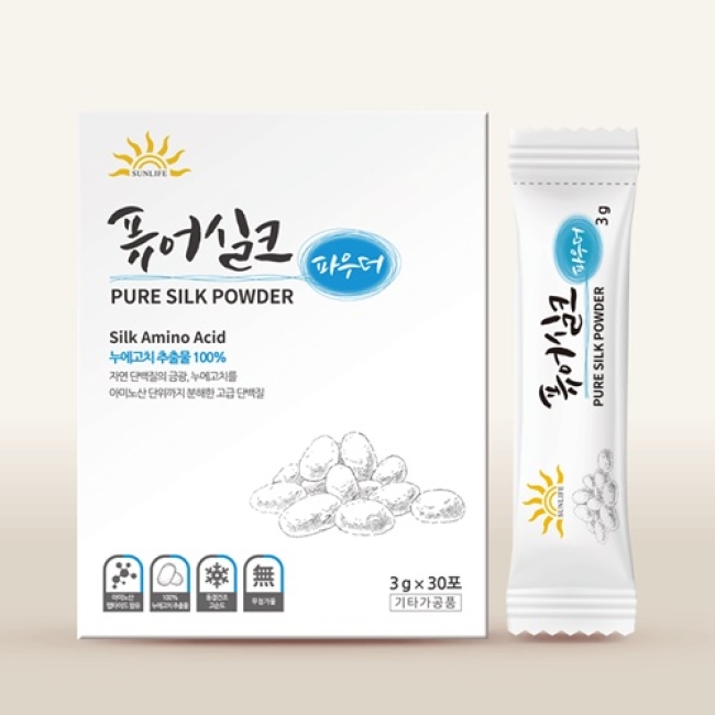[라온오가닉] 썬라이프 실크파우더(누에코치 파우더)