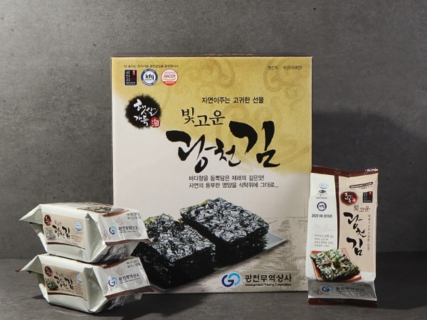 광천김 재래 미니식탁 식탁김 10g x 15봉