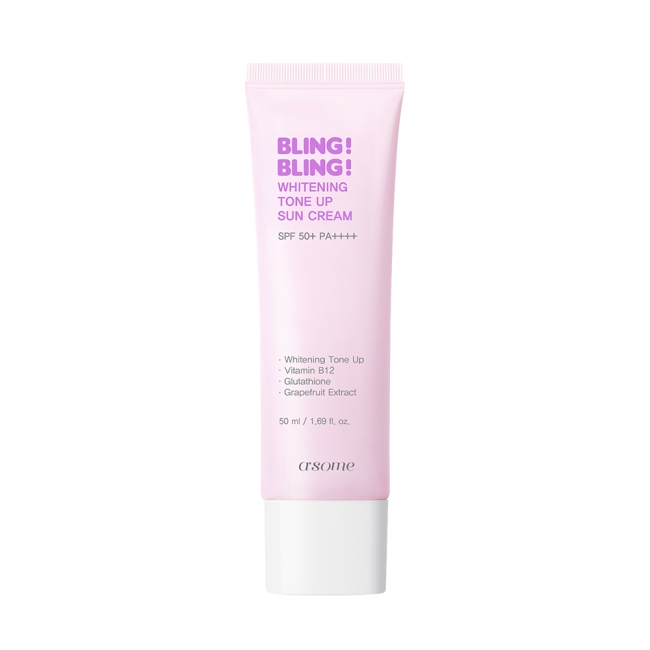 에이썸 블링블링 토닝 화이트닝 톤업선크림 50ml 1+1
