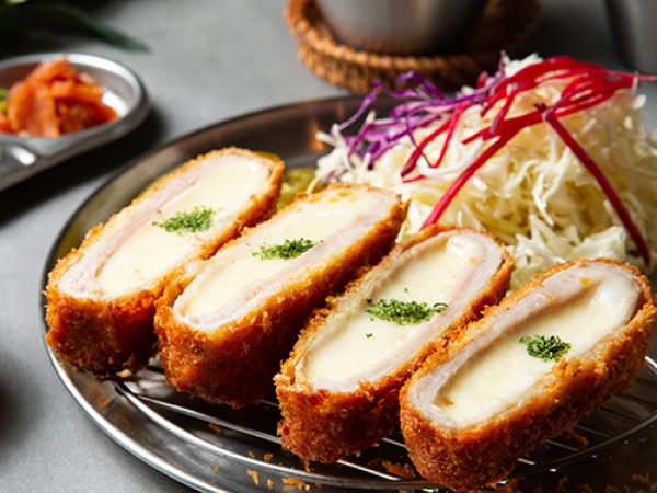 제주 흑돈 치즈롤까스 3개입 450g 