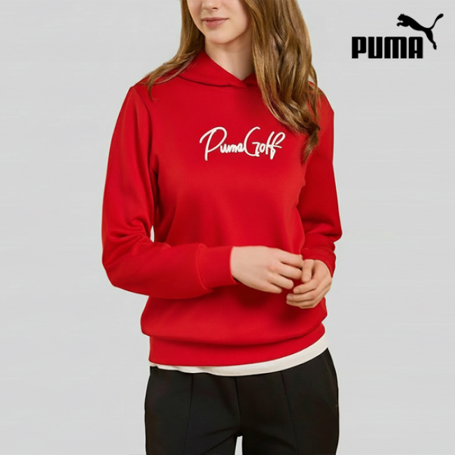 PUMA 베이직 기능성✨SCUBA 소재 여자 후드 셋업 PGMY2BP0300