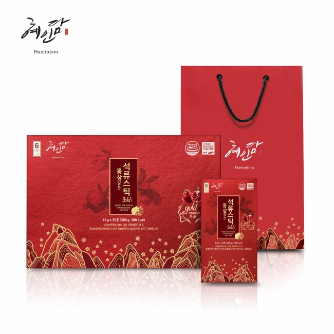 [혜인담] 홍삼담은석류스틱골드 10g*30포