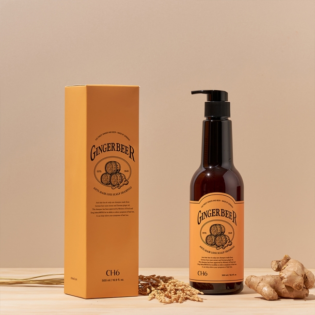 CH6 독일 진저비어 맥주효모샴푸 500ml 