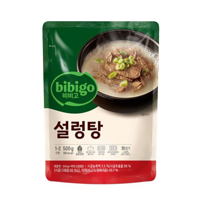 비비고 설렁탕 500g x 18입