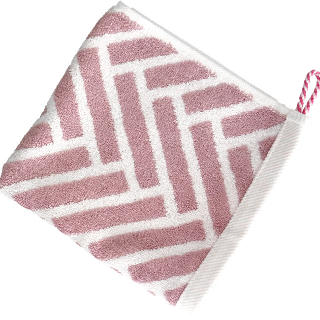 로얄베르겐 프리미엄 뱀부타올 먼지없는 고급 수건 핸드타올 1P 헤링본 핑크 핸드 1P