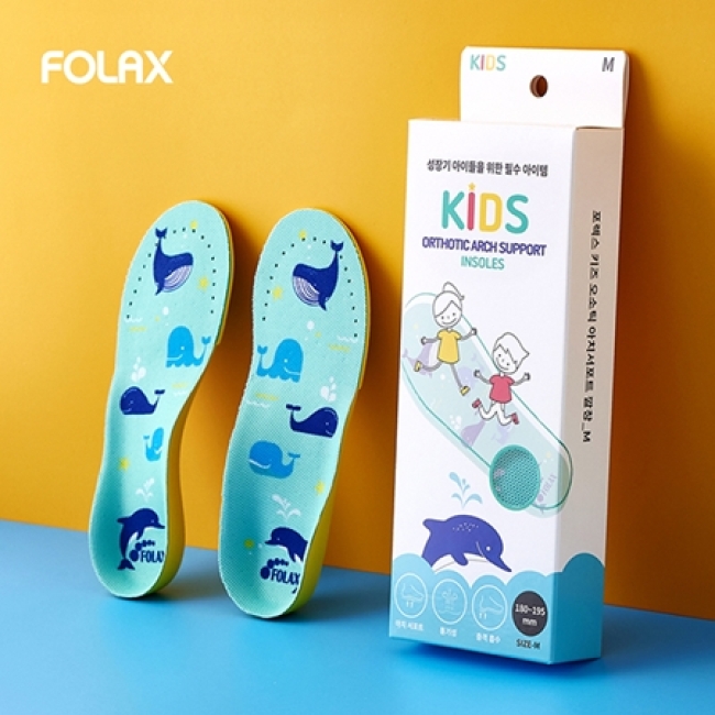 바른자세 키즈 깔창/어린이 유아 오다리 안짱다리 평발 아치서포트 기능성 신발 교정 인솔