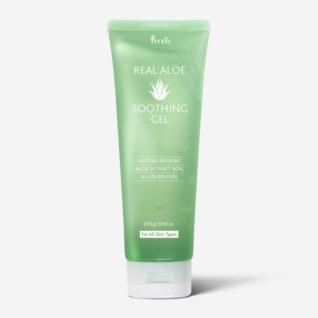 (롯데면세점판매상품) [프레티] 리얼 알로에 수딩 젤 250g_(40개)