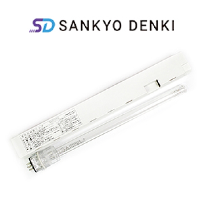 UVC GLD15MQ 15W 산쿄자외선 살균용 이중관 살균램프 수중용 수처리 수족관 물탱크