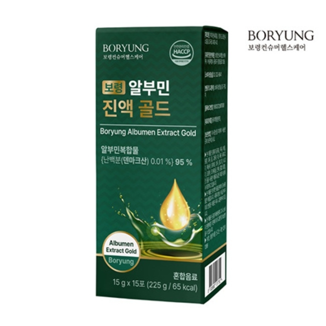 보령컨슈머헬스케어 알부민 진액 골드 15ml x 15포