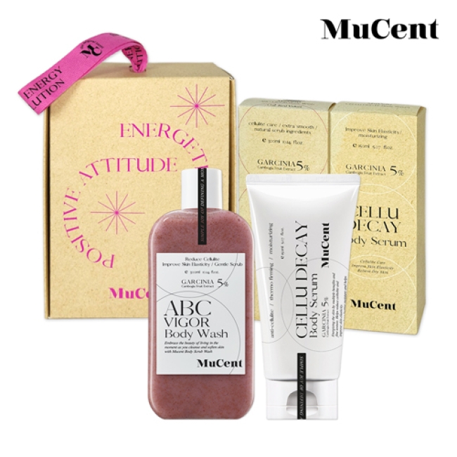 [백화점판매용] [뮤센트X양쥐언니] 뮤센트 레드벨벳 바디워시1개 + 바디세럼1개 세트_전용선물박스 증정_(5개)