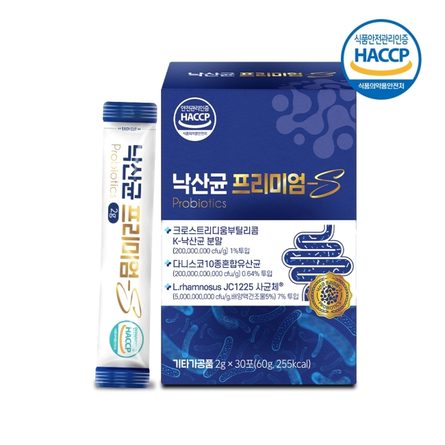 프리미엄 S 낙산균 2g x 30포 1박스