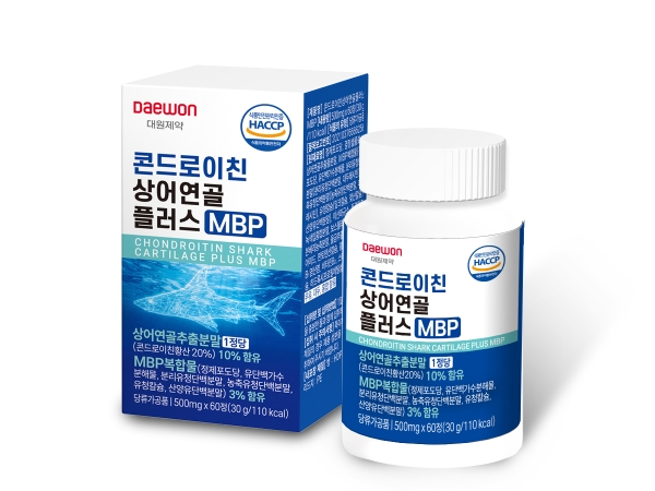 대원제약 콘드로이친상어연골플러스MBP 500mg x 60정