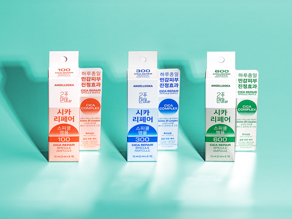 [2주만에] 4개 골라잡기 기획세트2  (시카리페어 스피큘앰플100(2ml*6개) /시카리페어 스피큘앰플 300( 2ml*6개)/시카리페어 스피큘앰플 600(2mlX5개) 