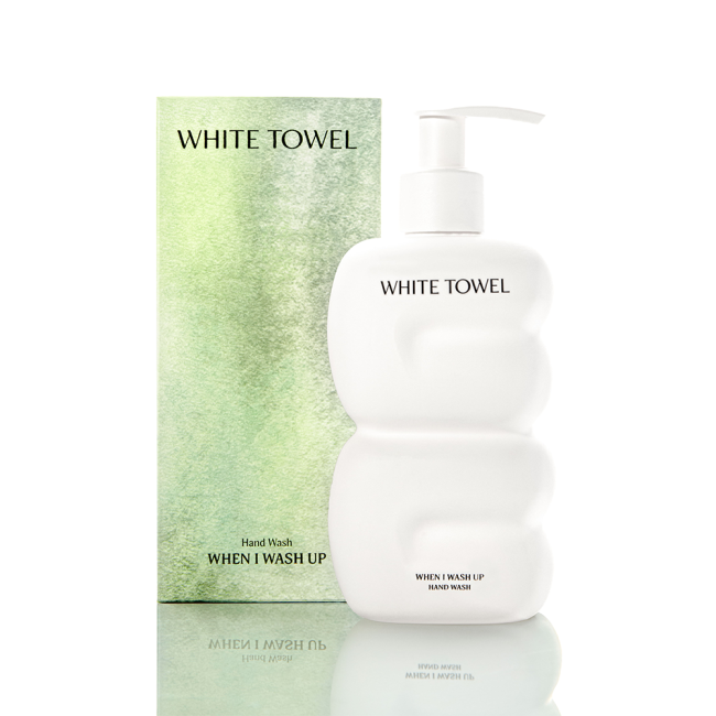 화이트 타월 웬아이워시업 핸드워시 350ml
