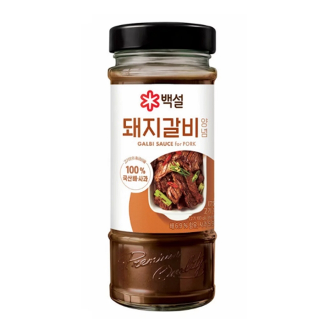 CJ 백설 돼지갈비양념 500g