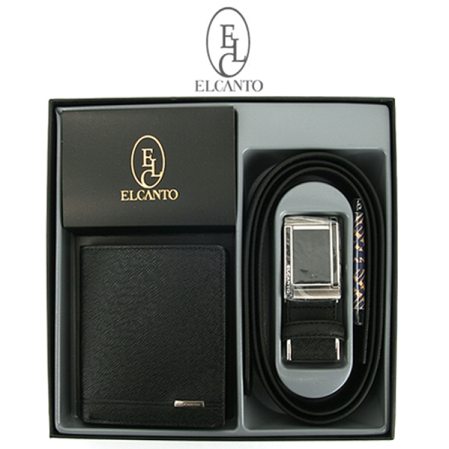 [엘칸토] 남성용 소가죽 지갑 벨트세트_(20개)