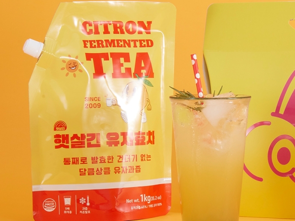 국내산 거제 유자효차 1kg x 1팩