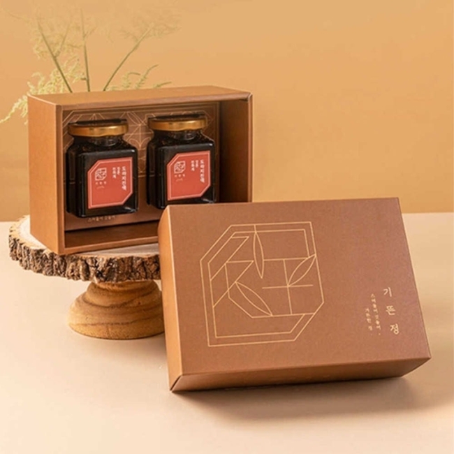 [백화점판매상품]기뜬정 한입 도라지정과 & 도라지진액 세트 