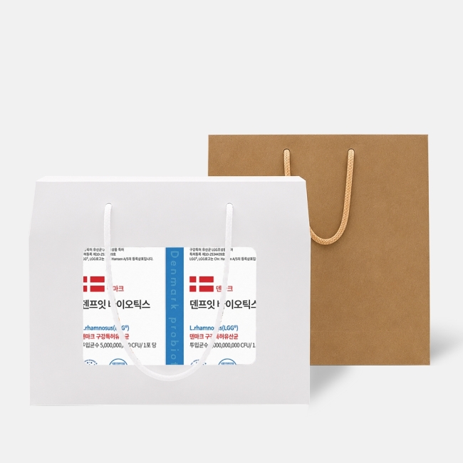 선물세트 덴마크 덴프잇 구강특허유산균 바이오틱스 2g x 30포 2박스 선물박스