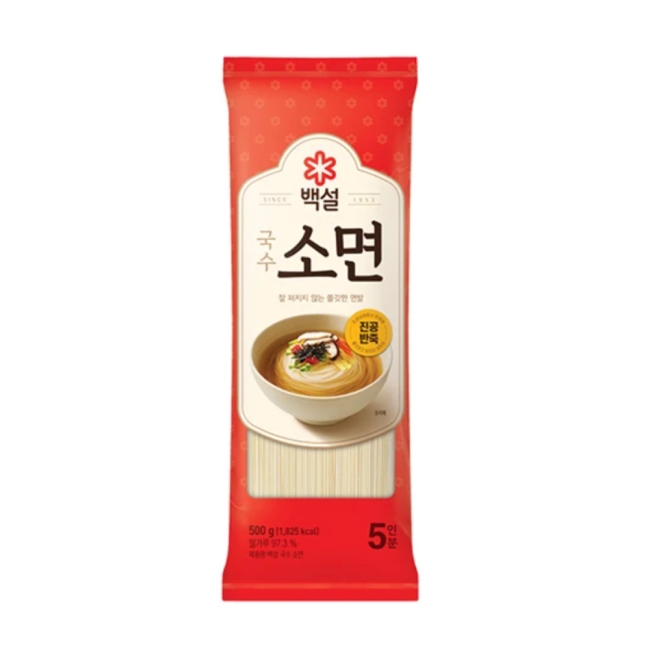 CJ 백설 국수 소면 900g