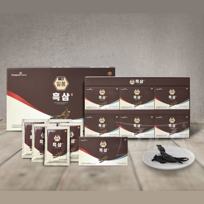 [동원천지인] 일품 흑삼 70ml*30포_쇼핑백 증정