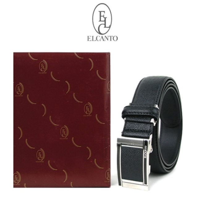 [엘칸토]  남성용 고급 소가죽 자동벨트