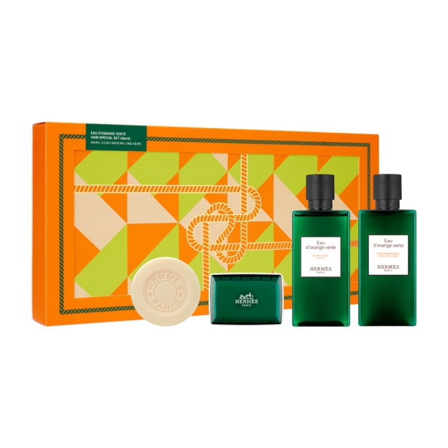 [에르메스] 오도렌지 베르테 헤어 스페셜 4종세트_에르메스 쇼핑백 증정