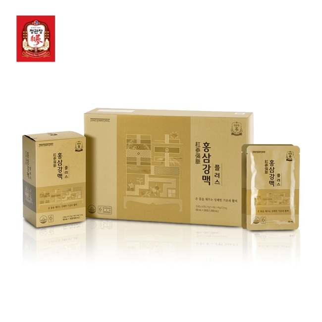 정관장 홍삼강맥플러스 50ml*30포 + 쇼핑백