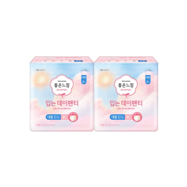 좋은느낌 입는데이팬티 L 8PX2팩