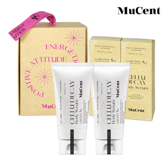 [백화점판매용] [뮤센트X앙쥐언니]  뮤센트 셀루 디케이 바디세럼 150ml 2개세트_전용선물박스 증정