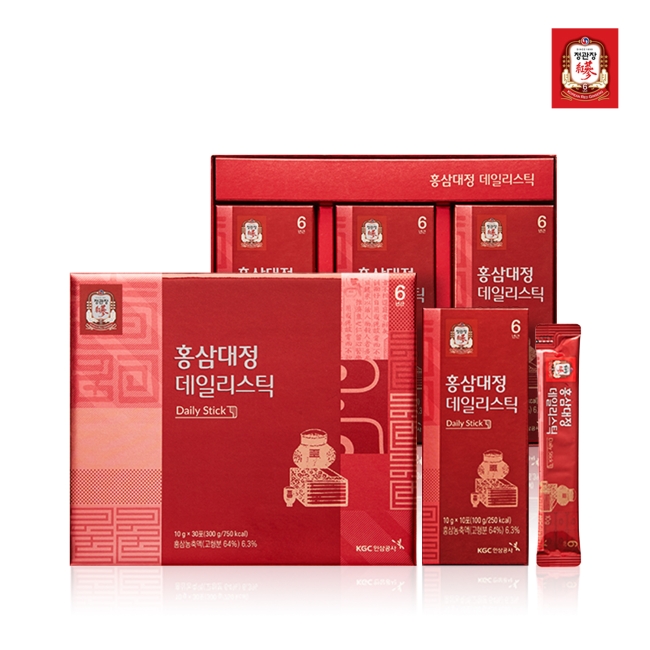 정관장 홍삼대정 데일리스틱 10g*30포 + 쇼핑백
