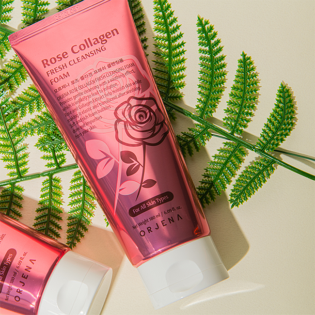 오르제나 로즈 콜라겐 프레쉬 클렌징폼 180ml