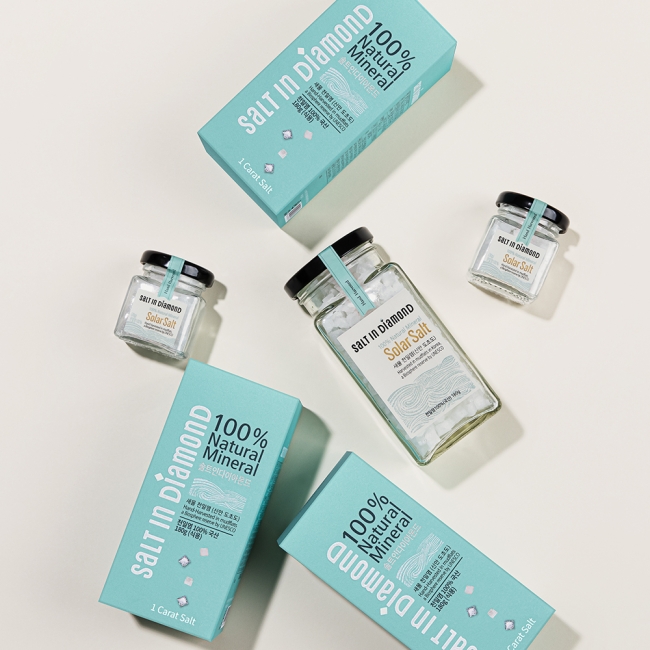 솔트인다이아몬드 미네랄 소금 큐브 솔트 천일염