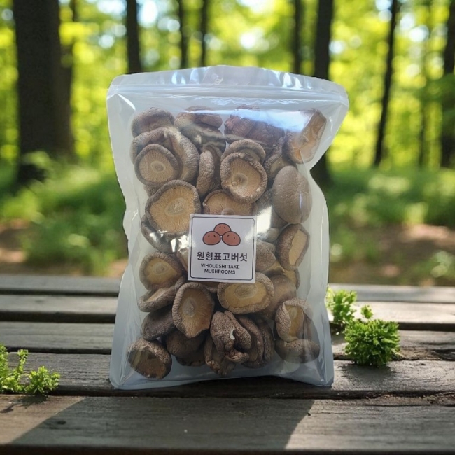 건표고버섯원형