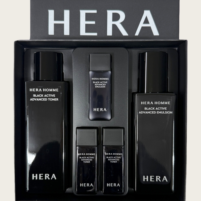 헤라 NEW 옴므 블랙 액티브 세트 2종