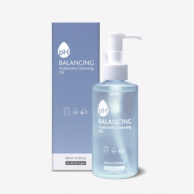 (롯데면세점판매상품) [프레티] 약산성 히알루로닉 클렌징 오일 200ml_(50개)
