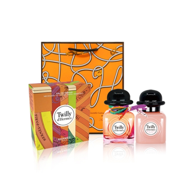 [에르메스] 에르메스 트윌리 데르메스 오드 퍼퓸 기프트 세트_에르메스 쇼핑백 증정