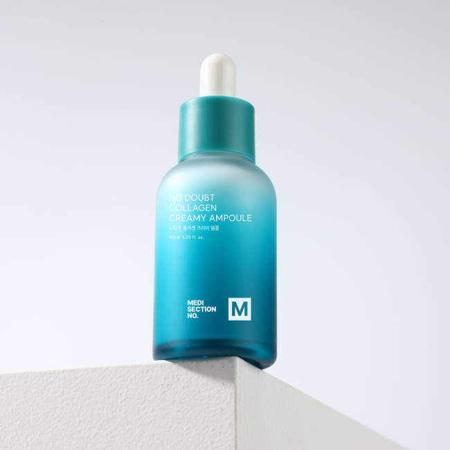 메디섹션 넘버M 노다웃 콜라겐 PDRN EGF 크리미 앰플 40ml