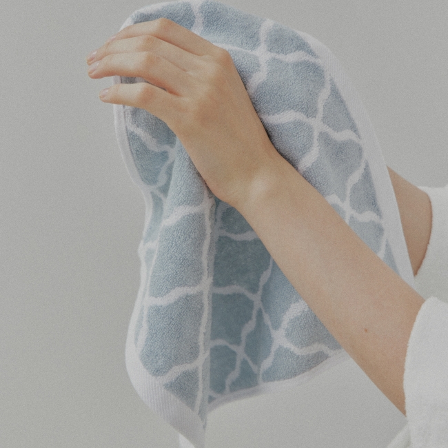 로얄베르겐 프리미엄 뱀부타올 먼지없는 고급 수건 핸드타올 5P 모로칸 민트 핸드 5P