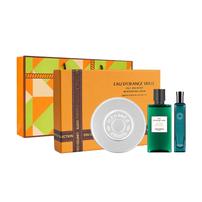 [에르메스] 오도렌지 베르테 페이스앤바디밤 스페셜세트_에르메스 쇼핑백 증정