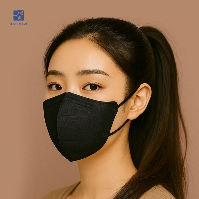 비앤브리즈 KF94 마스크 대형 블랙 100매